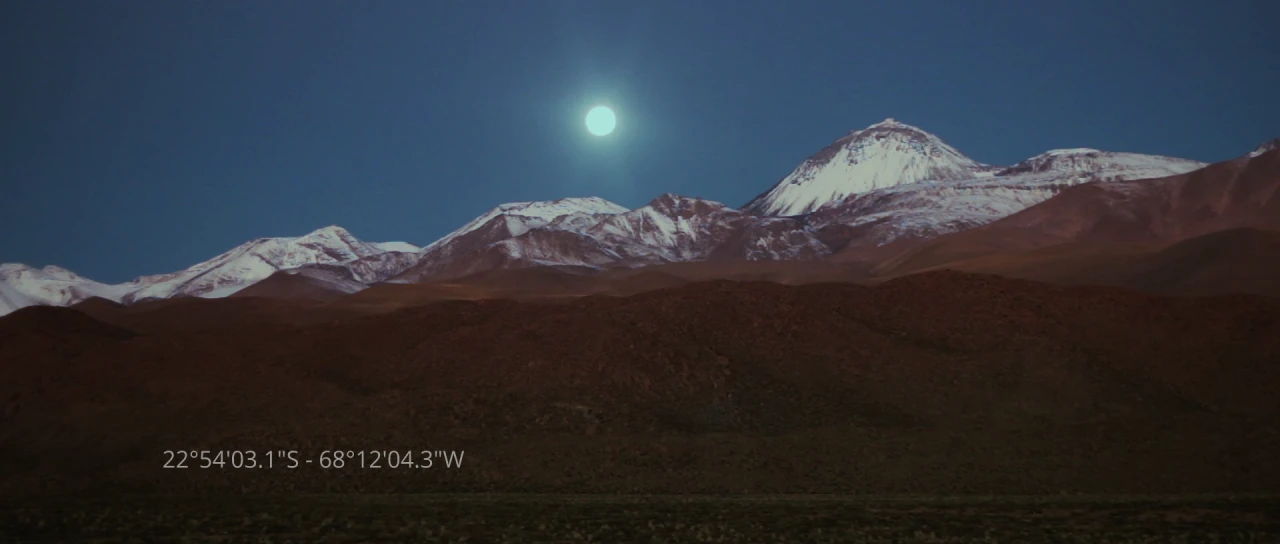 Frame from the short film Nayan
