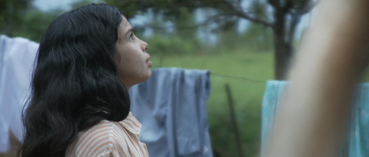 Frame from the short film La Voz Perdida