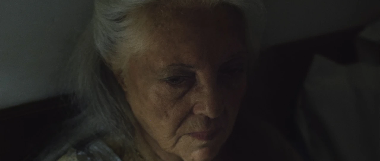 Frame from the short film Aitana