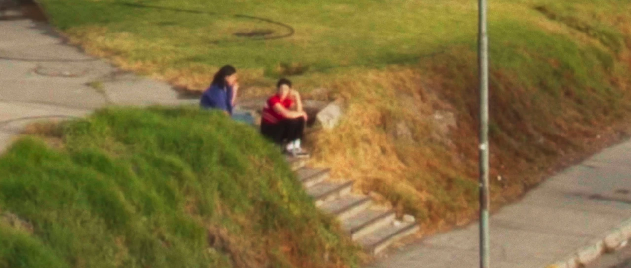 Frame from the short film Al Sol, Lejos Del Centro