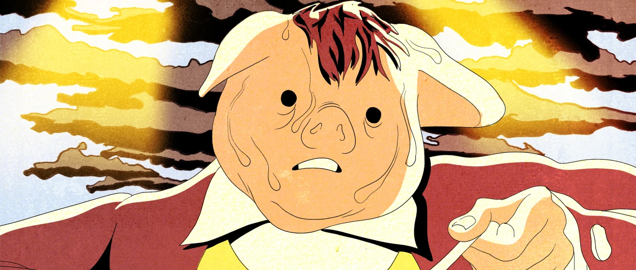 Frame from the short film Él Corrió Junto A Su Camarada