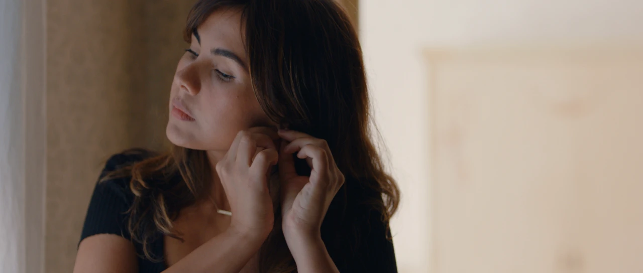 Frame from the short film El Lugar Fundamental