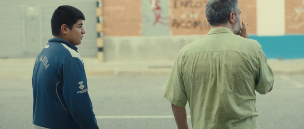 Frame from the short film El Hijo Cuervo