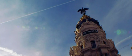 Frame from the short film Apostasía