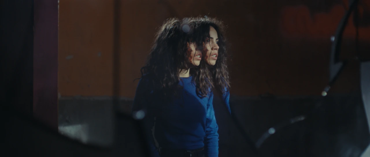 Frame from the short film La Foguera