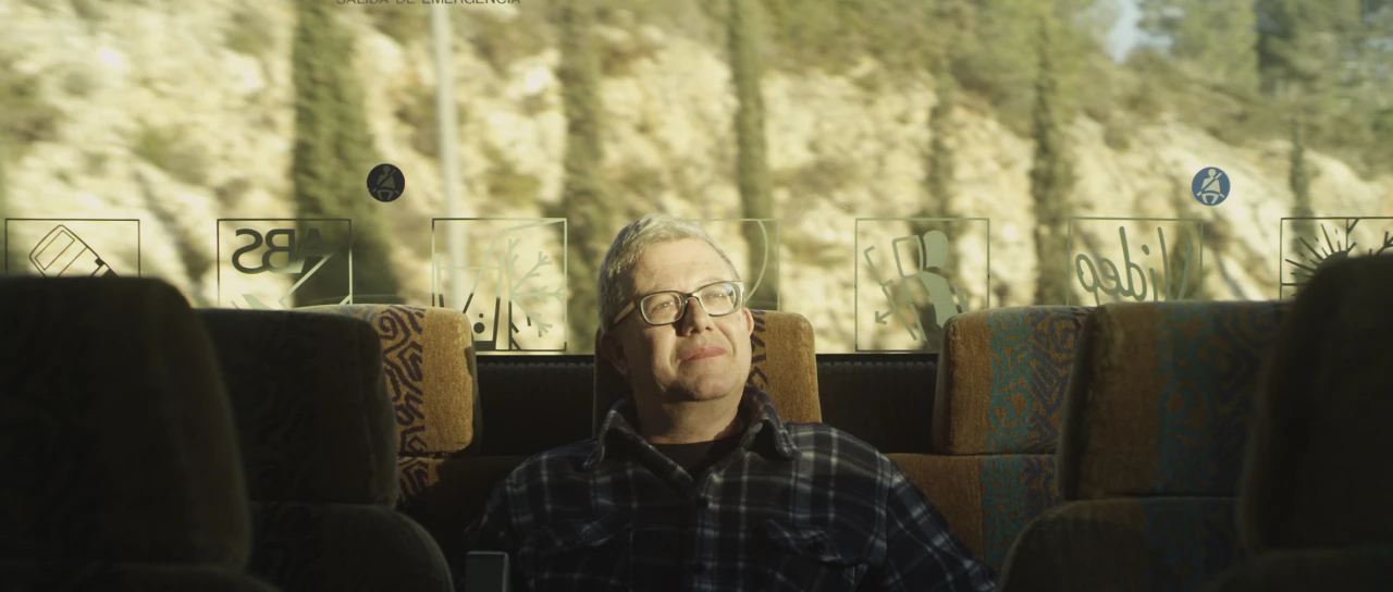 Frame from the short film Los Desheredados