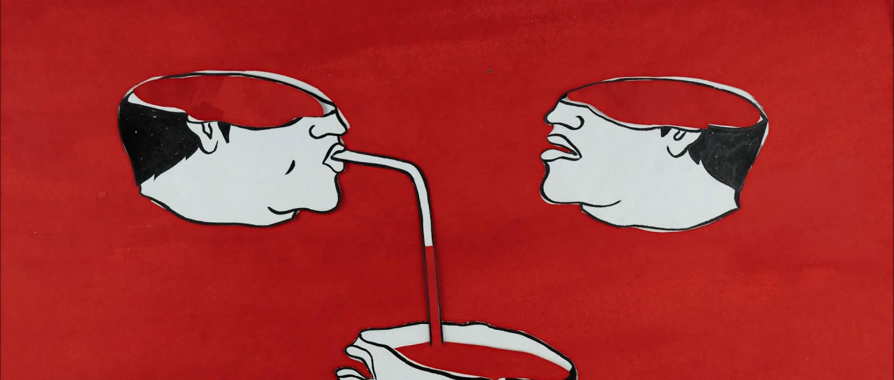 Frame from the short film Oro Rojo