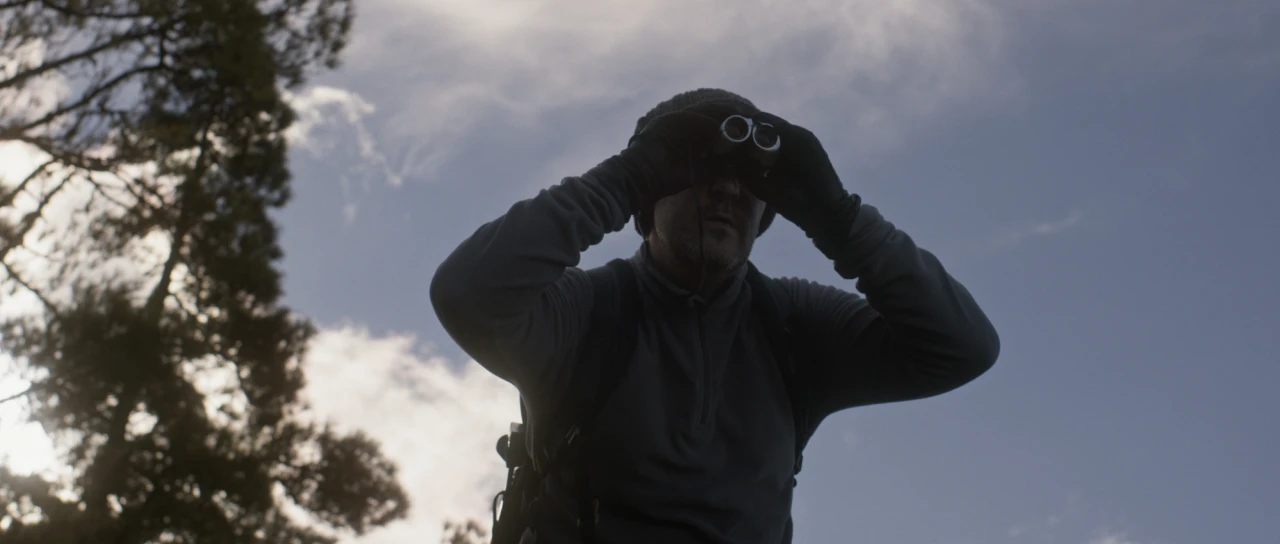 Frame from the short film Meteoro